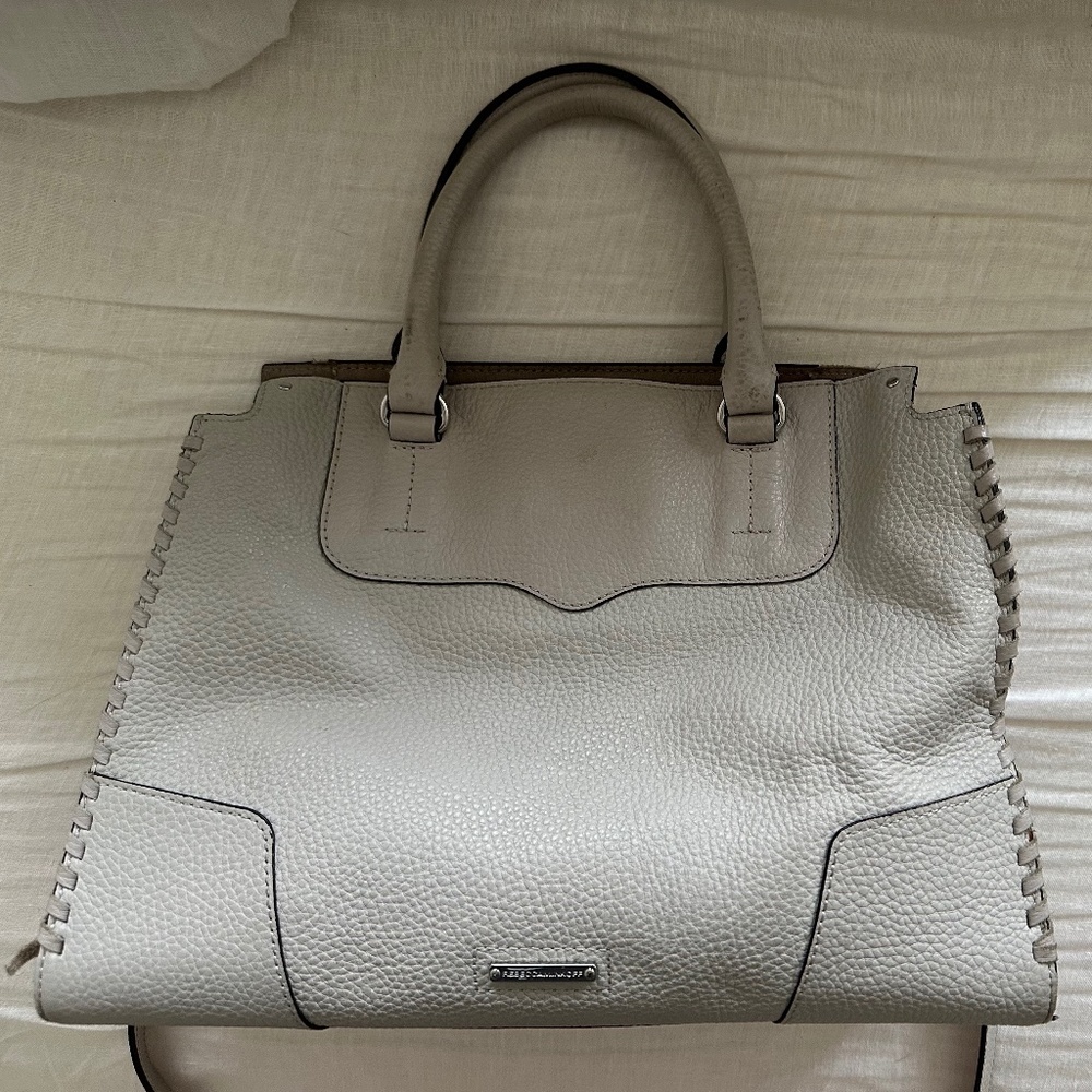 Rebecca Minkoff Gray Leather Tote/Crossbody